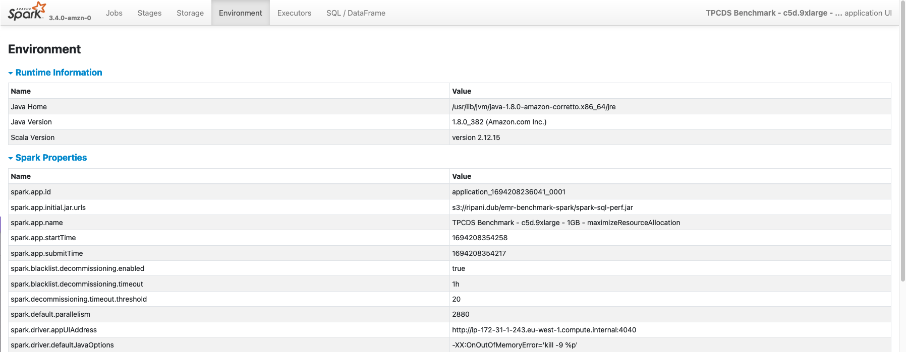 Benchmark - 10